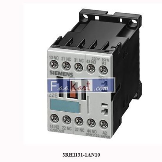 Picture of 3RH1131-1AN10 SIEMENS Contactor relay