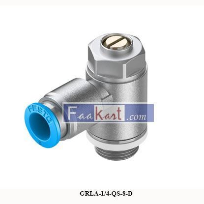 Picture of 193147   GRLA-1/4-QS-8-D   FESTO   One-way flow control valve