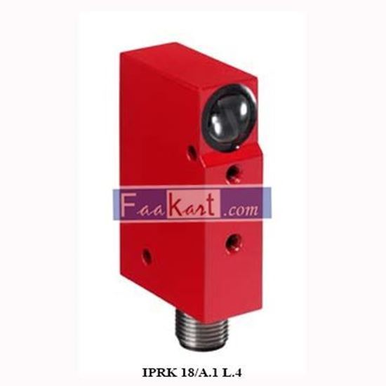 Picture of IPRK 18/A.1 L.4 LEUZE Polarized retro-reflective photoelectric sensor