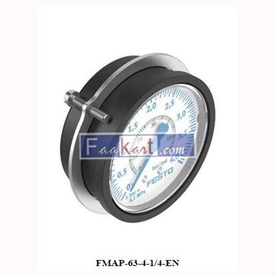 Picture of FMAP-63-4-1/4-EN FESTO Flanged precision pressure gauge 162843