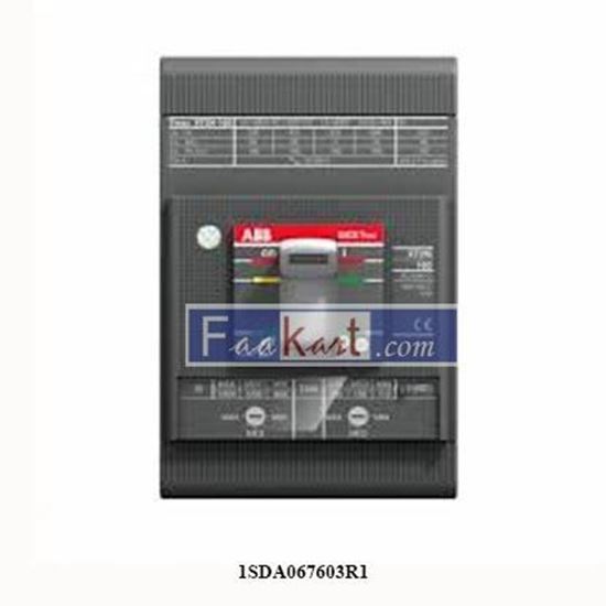 Picture of 1SDA067603R1    XT2H 160 TMA 125-1250 3p F F  ABB   CIRCUIT BREAKER