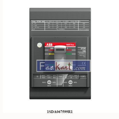 Picture of 1SDA067599R1   XT2H 160 TMA 50-500 3p F F  ABB   CIRCUIT BREAKER