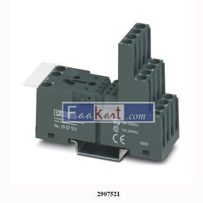 Picture of 2907521   ECOR-2-BSC3/4X21   ABB  ECOR-2 relay base