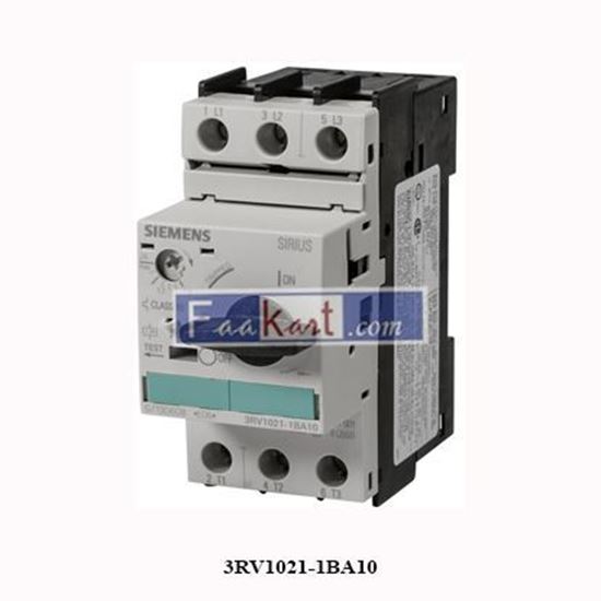 Picture of 3RV1021-1BA10 SIEMENS Circuit breaker size S0 for motor protection