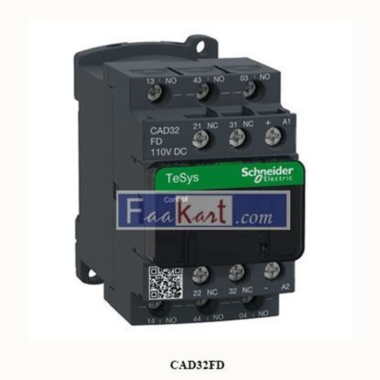 Picture of CAD32FD  SCHNEIDER    control relay