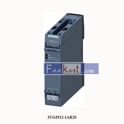 Picture of 3UG5512-1AR20   SIEMENS   LINE MONITORING RELAY