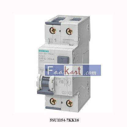 Picture of 5SU1154-7KK16  SIEMENS    RCBO