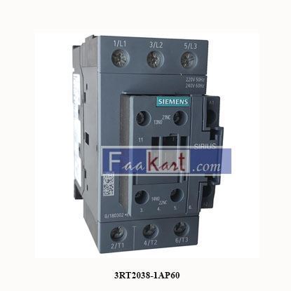 Picture of 3RT2038-1AP60  SIEMENS  power contactor