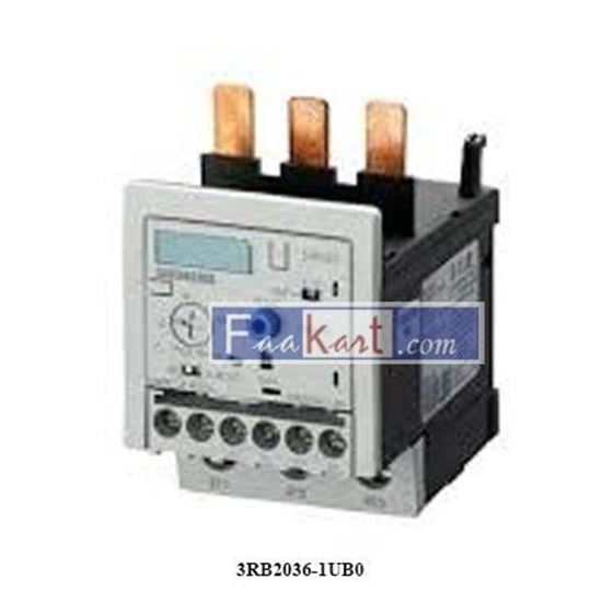 Picture of 3RB2036-1UB0  SIEMENS  OVERLOAD RELAY