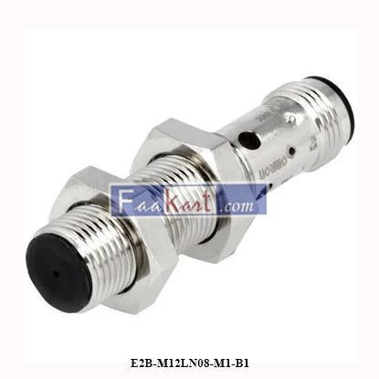 Picture of E2B-M12LN08-M1-B1 Omron Inductive Threaded Barrel Proximity Sensor