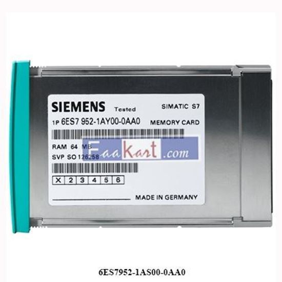 Picture of 6ES7952-1AS00-0AA0 SIEMENS SIMATIC S7, RAM Memory Card