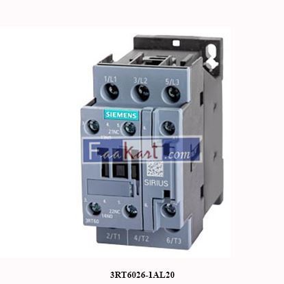 Picture of 3RT6026-1AL20 SIEMENS Contactor